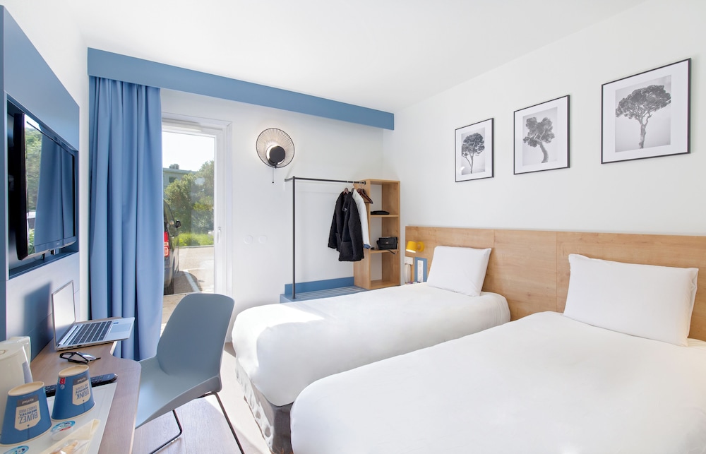 Habitación Standard con dos camas individuales del hotel ibis Styles Aubagne Gemenos