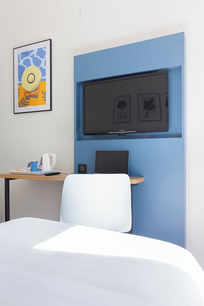 Habitación Standard con dos camas individuales del hotel ibis Styles Aubagne Gemenos. Foto 2