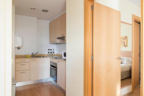 Apartamento de 1 dormitorio del hotel Aura Park Fira Barcelona. Foto 16