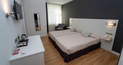 Habitación Individual del hotel Seminario Bilbao