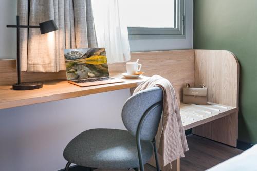 Habitación Doble Estándar del hotel Campanile Lyon Centre - Gare Part Dieu. Foto 4