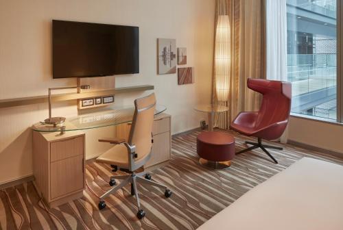 Habitación Familiar - 2 habitaciones comunicadas del hotel Hilton Frankfurt Airport. Foto 4