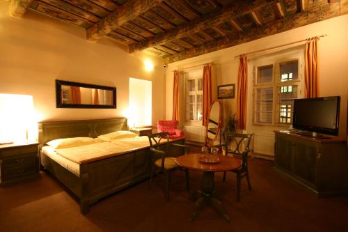 Habitación Doble Superior con cama supletoria del hotel and Residence U Tri Bubnu. Foto 2