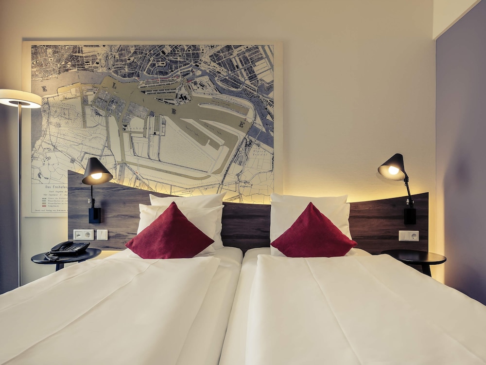 Habitación Estándar con cama doble del hotel Mercure Hamburg Mitte