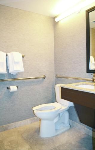 Double Room with Two Double Beds and Roll - in Shower - Mobility/Hearing Access del hotel Distrikt Hotel New York City, Tapestry Collection by Hilton