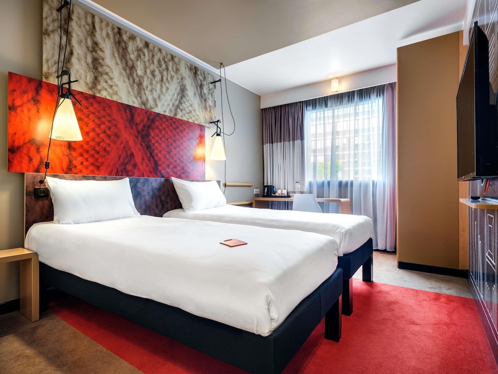 Habitación para 1 o 2 personas con dos camas separadas del hotel Ibis Krakow Centrum