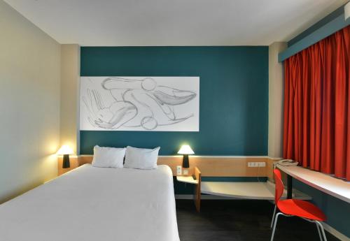 Dos habitaciones contiguas del hotel Ibis Madrid Getafe