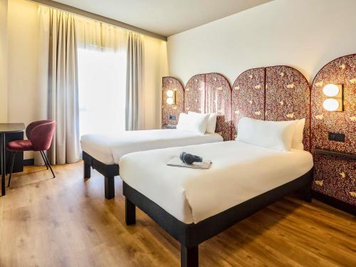 Habitación Standard con 2 camas individuales del hotel Ibis Styles Madrid Centro Maravillas