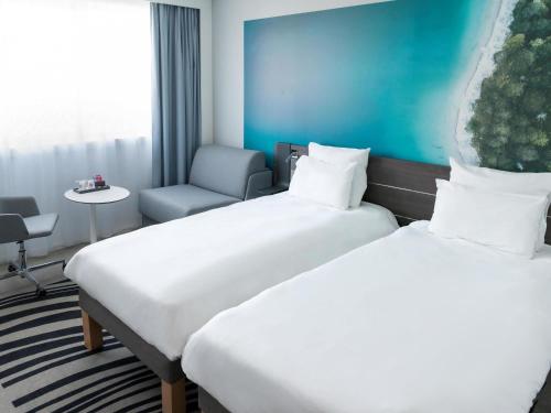 Habitación Classic - 1 cama individual y 1 sofá cama del hotel Novotel Le Havre Centre Gare. Foto 1
