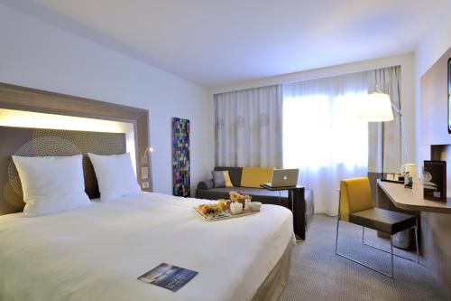 Habitación Clásica con 1 cama (160 x 200 cm), 1 sofá - cama, 1 cama extraíble y ducha del hotel Novotel Avignon Centre. Foto 4