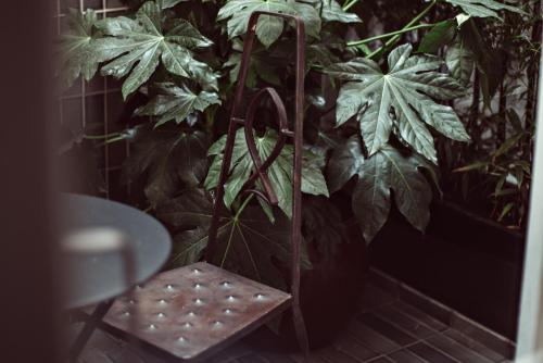 Habitación Doble con terraza del hotel Des Académies Et Des Arts. Foto 2