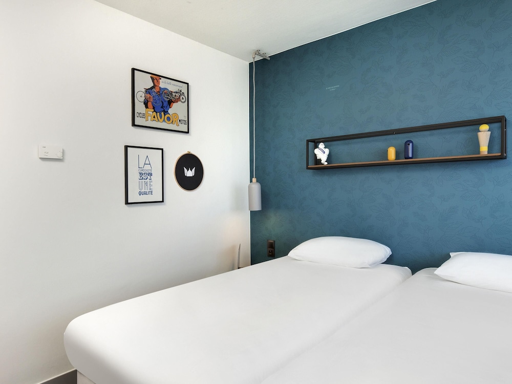 Habitación estándar con dos camas individuales del hotel Ibis Styles Clermont-ferrand Gare