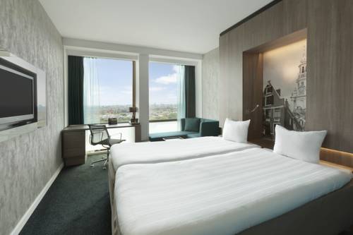 Habitación doble Lujo Vista Panorámica del hotel Leonardo Amsterdam Rembrandtpark