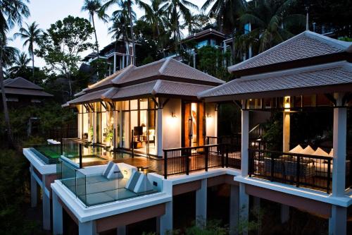 Villa Royal Banyan con piscina y vistas al océano del hotel Banyan Tree Samui. Foto 1
