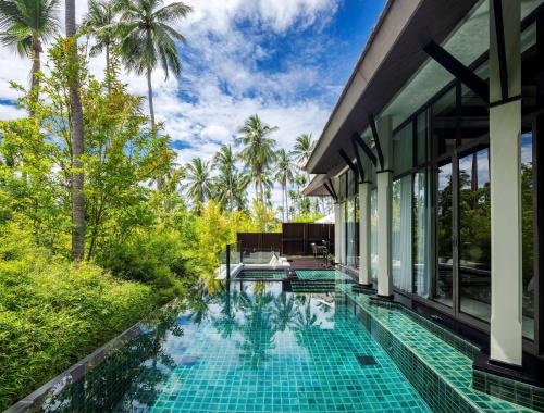Villa Wellbeing Sanctuary con piscina del hotel Banyan Tree Samui. Foto 1