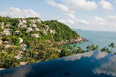 Villa Lujo Familiar del hotel Banyan Tree Samui