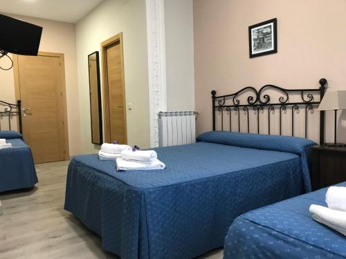 Habitación cuádruple del hotel El Pilar