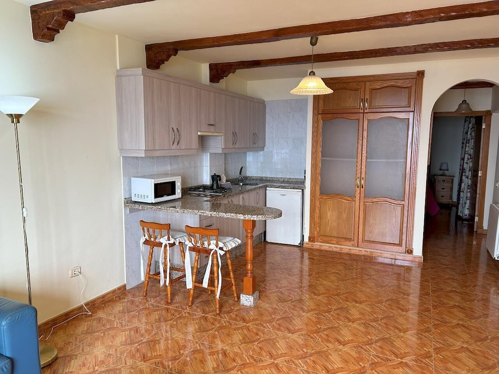Apartamento panorámico, 1 habitación, balcón, vistas al mar del hotel Estrella Del Norte. Foto 9