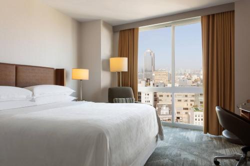 Habitación Doble con cama grande - Nivel club del hotel Sheraton Tribeca