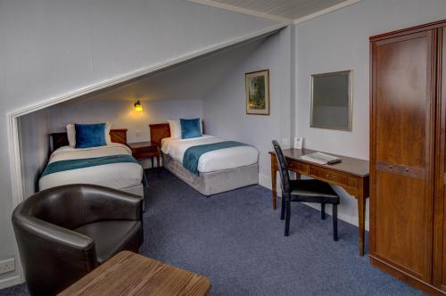 Habitación Doble Estándar - 2 camas - No fumadores del hotel Best Western Swiss Cottage. Foto 1