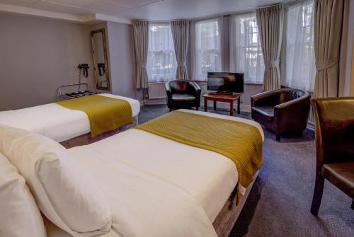 Habitación Doble Superior para no fumadores - 2 camas del hotel Best Western Swiss Cottage. Foto 2