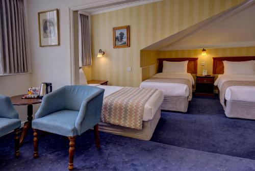 Habitación Estándar con 3 camas individuales - No fumadores del hotel Best Western Swiss Cottage. Foto 1