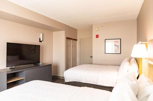 Suite con 2 camas grandes del hotel Hampton Inn & Suites Newark Airport Elizabeth. Foto 5