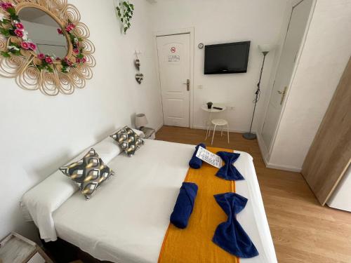 Habitación Doble Estándar con ventilador del hotel El Sueño De Alejandra