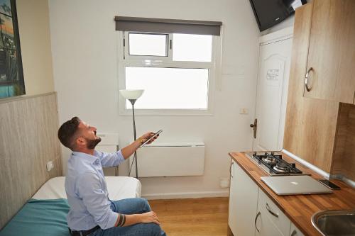 Habitación Individual Pequeña del hotel El Sueño De Alejandra. Foto 9