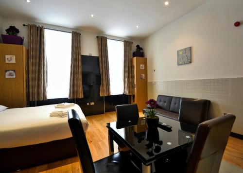 Estudio Sofá Cama incluido 1 Cama doble kitchenette del hotel Hyde Park Apartments
