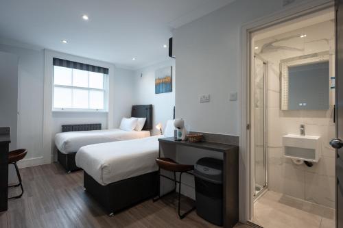 Estudio Junior con 2 camas del hotel MSK Elite. Foto 1