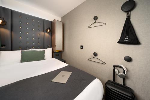 Habitación Doble acogedora sin ventanas del hotel Point A Hotel King Cross - St Pancras. Foto 7