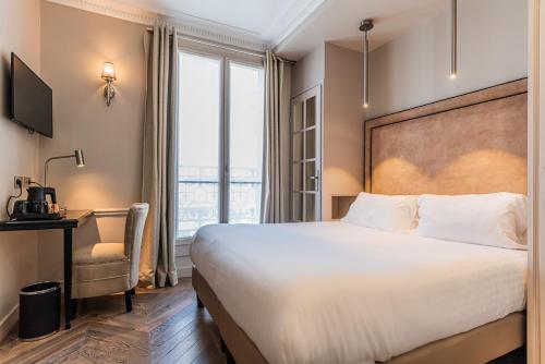 Habitación Doble Confort - 1 o 2 camas con balcón del hotel Perreyve Hotel. Foto 2