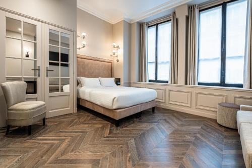 Habitación cuádruple del hotel Perreyve Hotel