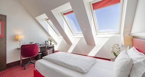 Habitación Individual Estándar del hotel PLAZA INN Amedia Vienna. Foto 1