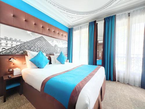 Habitación Doble Confort con cama supletoria - 1 o 2 camas del hotel Best Western Nouvel Orléans Montparnasse. Foto 5