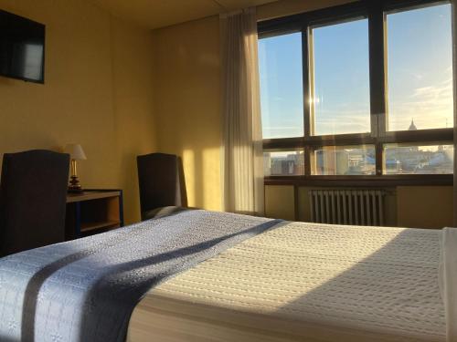 Habitación Doble con vistas a la ciudad del hotel Condal
