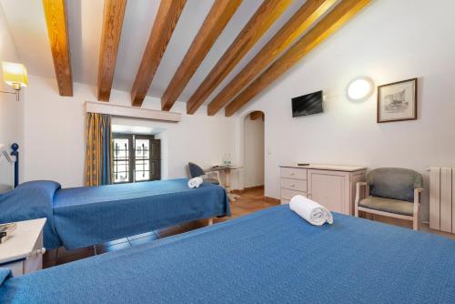 Habitación Doble - 2 camas del hotel Hospedería Santuari de Lluc