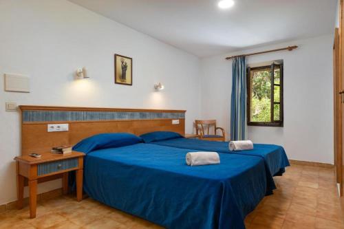 Habitación doble Económica 2 Camas individuales del hotel Hospedería Santuari de Lluc