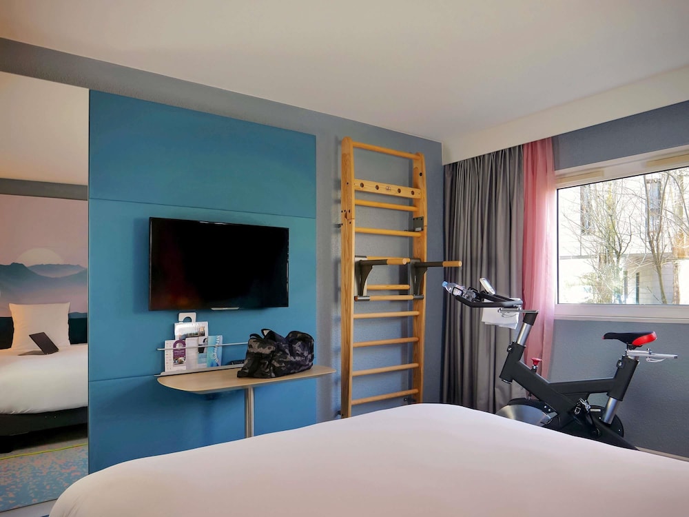 Habitación Classic - Una cama doble del hotel Mercure Annemasse Porte De Genève. Foto 2