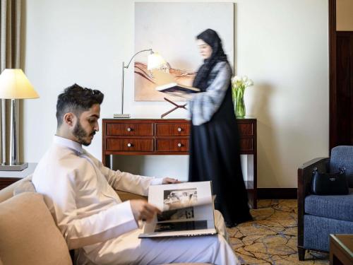 Suite Real del hotel Mövenpick and Residence Hajar Tower Makkah. Foto 4