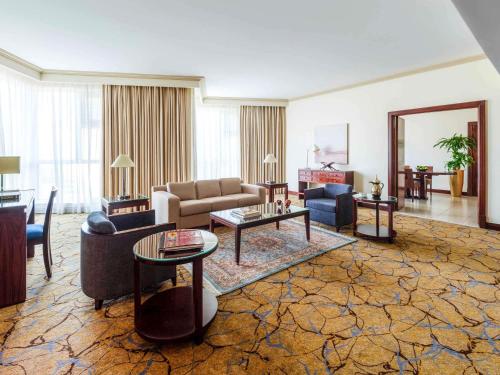 Suite Real del hotel Mövenpick and Residence Hajar Tower Makkah. Foto 5