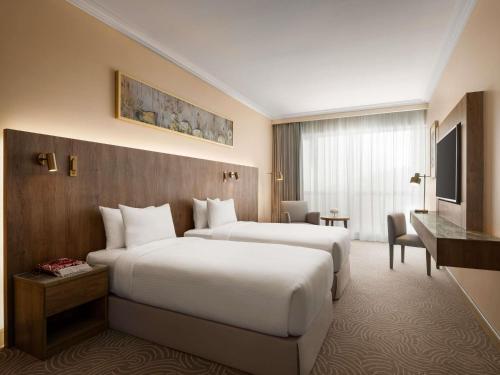 Habitación Doble Superior - 2 camas, con vistas a la ciudad del hotel Mövenpick and Residence Hajar Tower Makkah. Foto 5