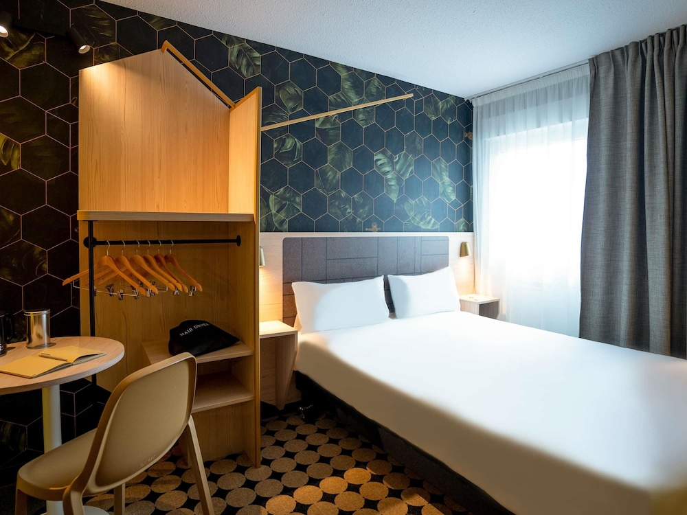 Habitación Estándar con cama doble del hotel Ibis Styles Strasbourg Nord Palais des Congrès. Foto 6