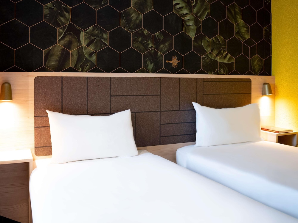 Habitación estándar con 2 camas individuales del hotel Ibis Styles Strasbourg Nord Palais des Congrès