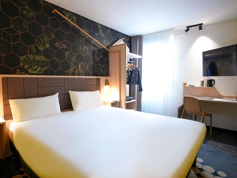 Habitación estándar con 2 camas individuales del hotel Ibis Styles Strasbourg Nord Palais des Congrès. Foto 3