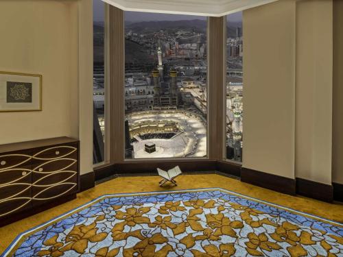 Suite Presidencial con vistas a la kaaba del hotel Fairmont Makkah Clock Royal Tower