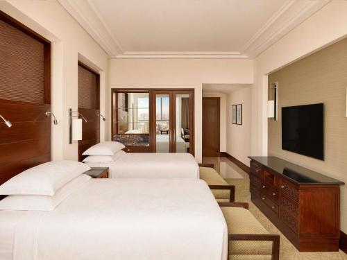 Habitación Doble Fairmont con vistas a la ciudad - 2 camas del hotel Fairmont Makkah Clock Royal Tower. Foto 2