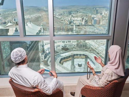 Residential Twin Suite Kaaba del hotel Fairmont Makkah Clock Royal Tower. Foto 2