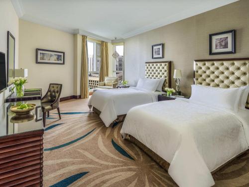 Estudio Doble con vistas a la ciudad - 2 camas del hotel Fairmont Makkah Clock Royal Tower. Foto 1